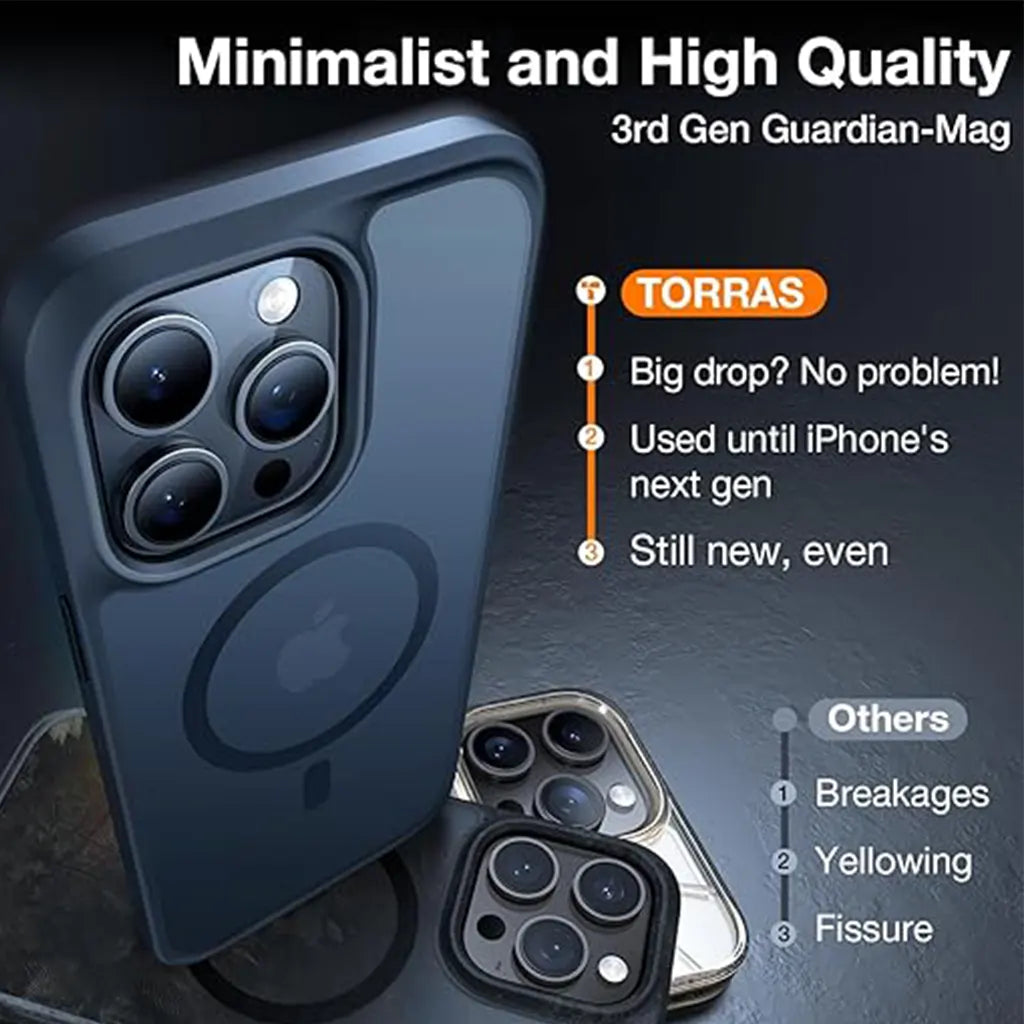 Magnetic Guardian Designed for iPhone 15 Series