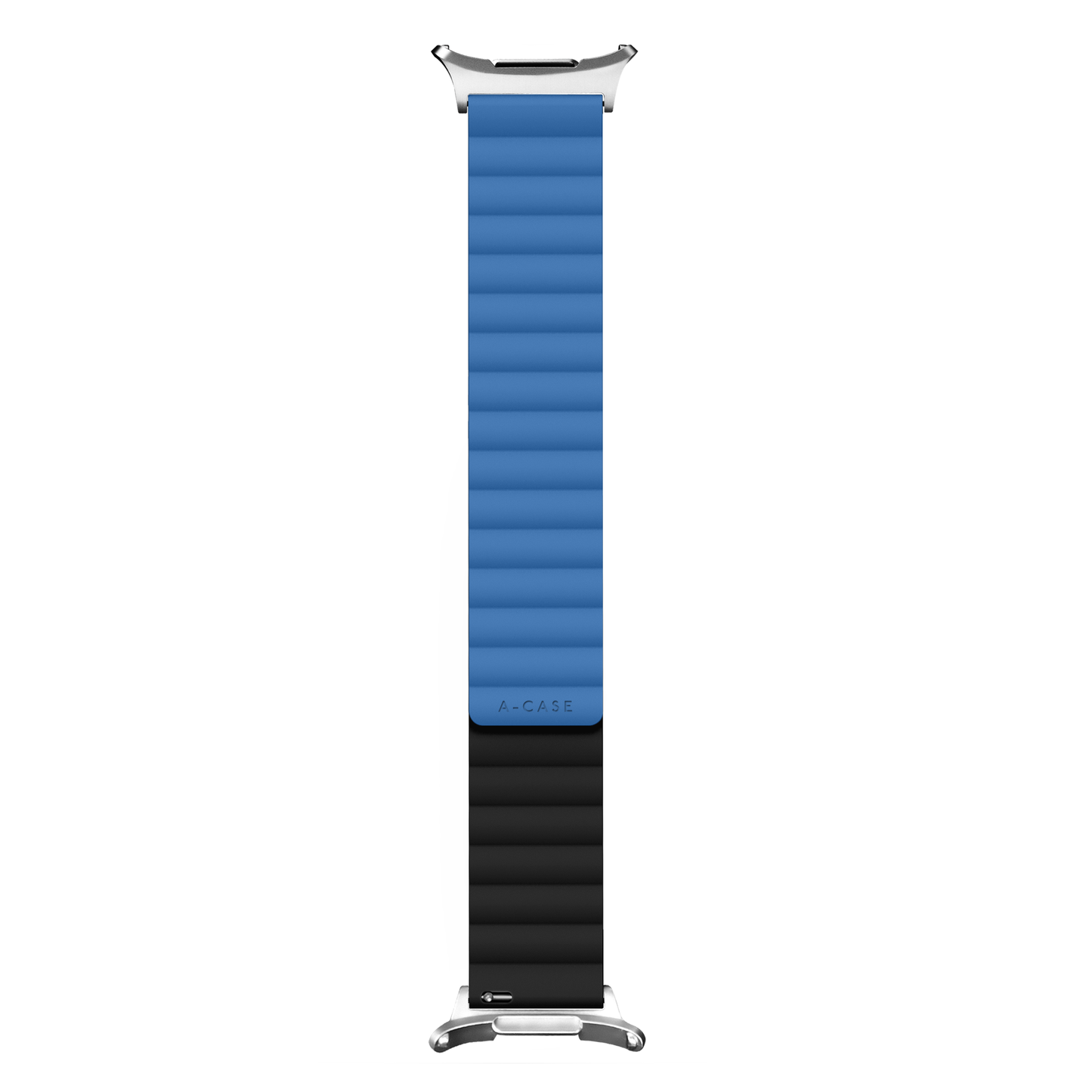 Invix Samsung Galaxy Watch Ultra Silicone Magnetic Band - Blue/Black