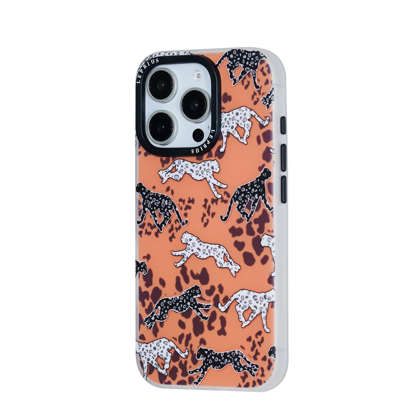 Le Prius Bombay IMD Print Case For iPhone 16 Series - Lepoard