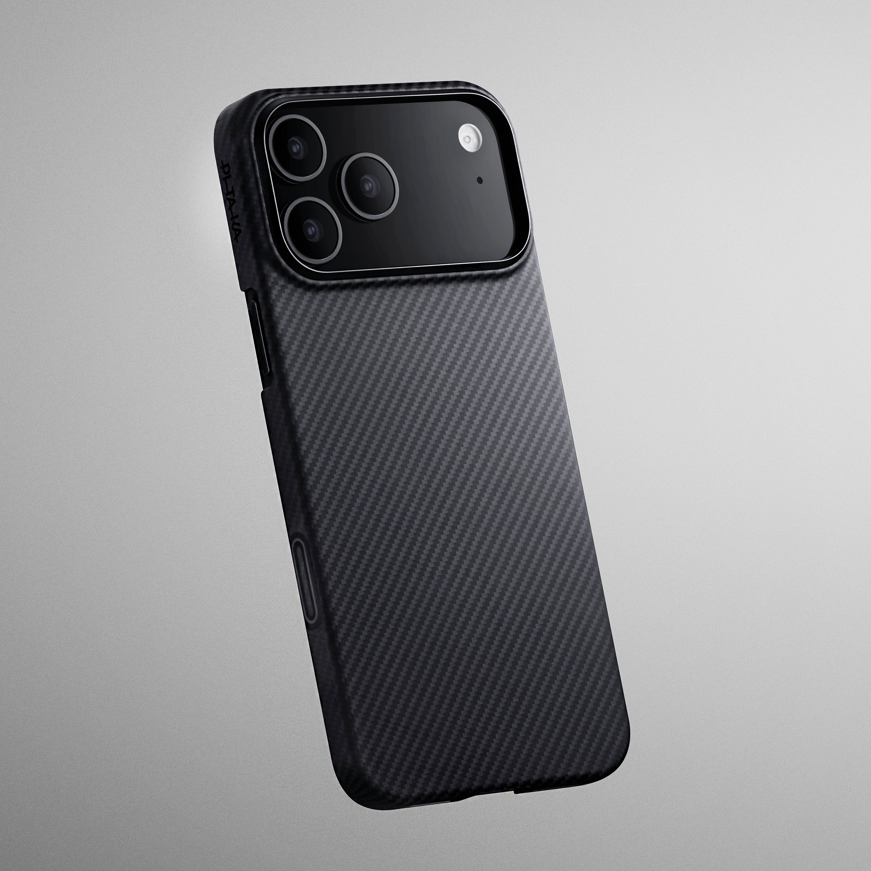 Pitaka Ultra-Slim Case With PitaTap Camera Control for iPhone 17 Series - Black/Gray