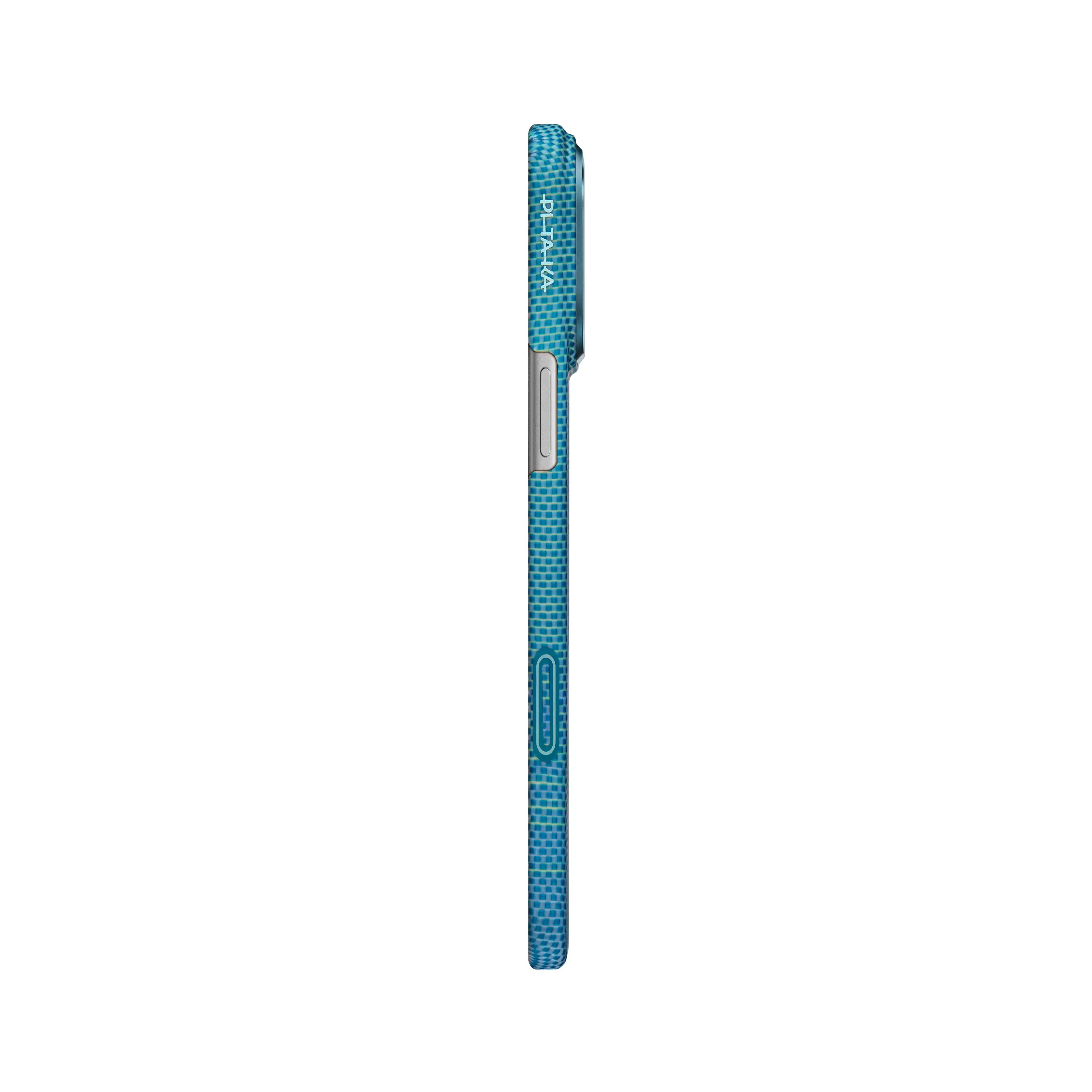 Pitaka Aramid Ultra-Slim Case With PitaTap for iPhone 17 Pro Max - Lucid Blue