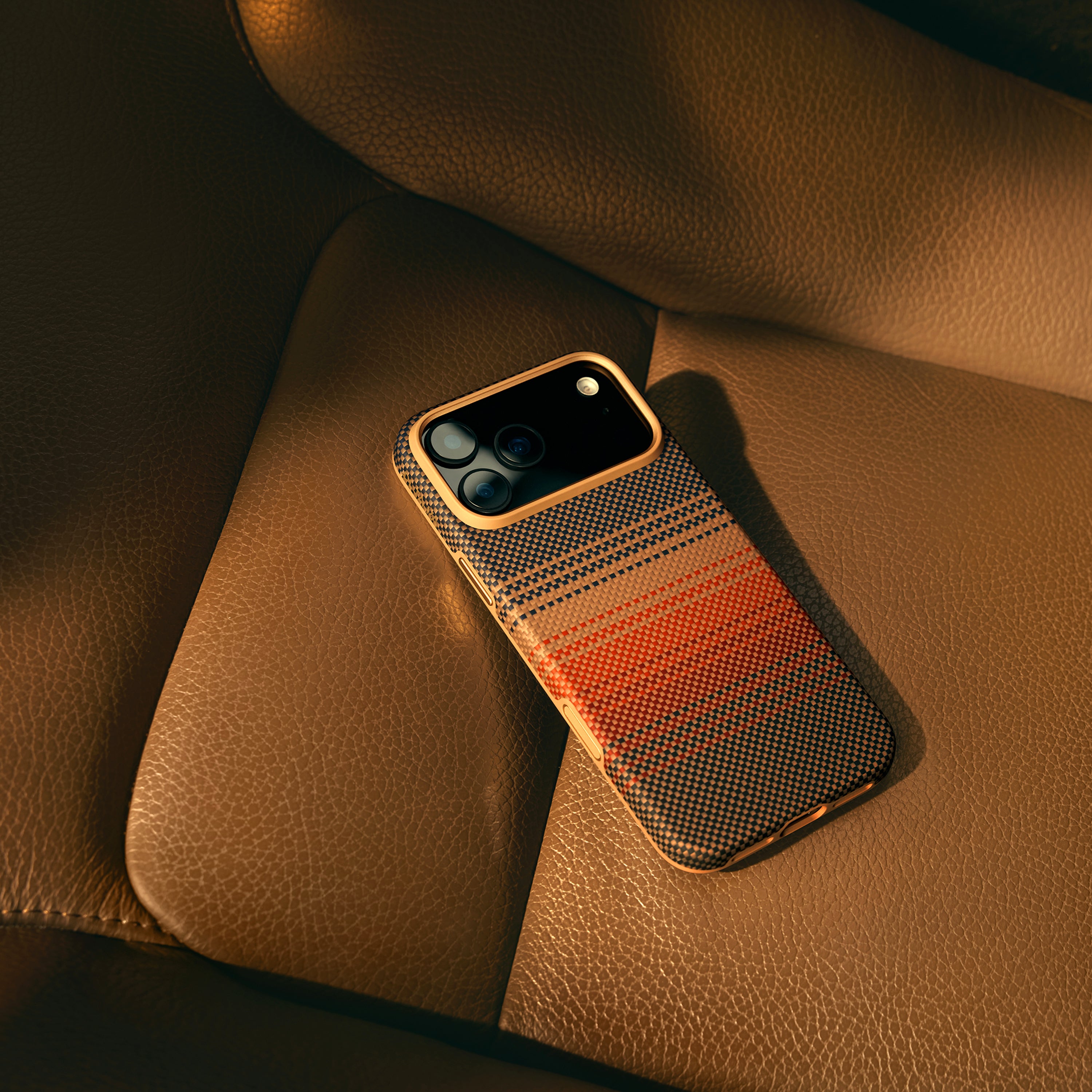 Pitaka Aramid Pro-Guard Case for iPhone 17 Series - Sunset