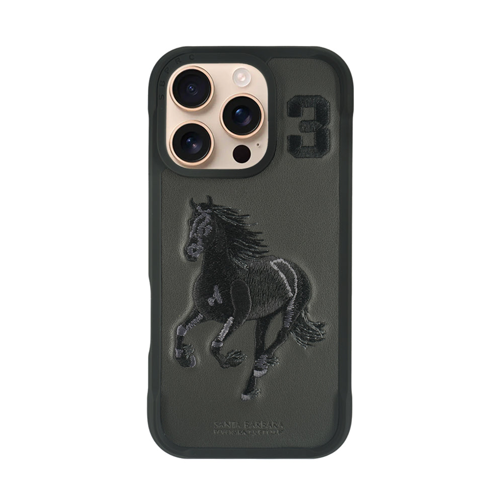 Santa Barbara Polo & Racquet Club Boris Series Case for iPhone 16 Series - Black