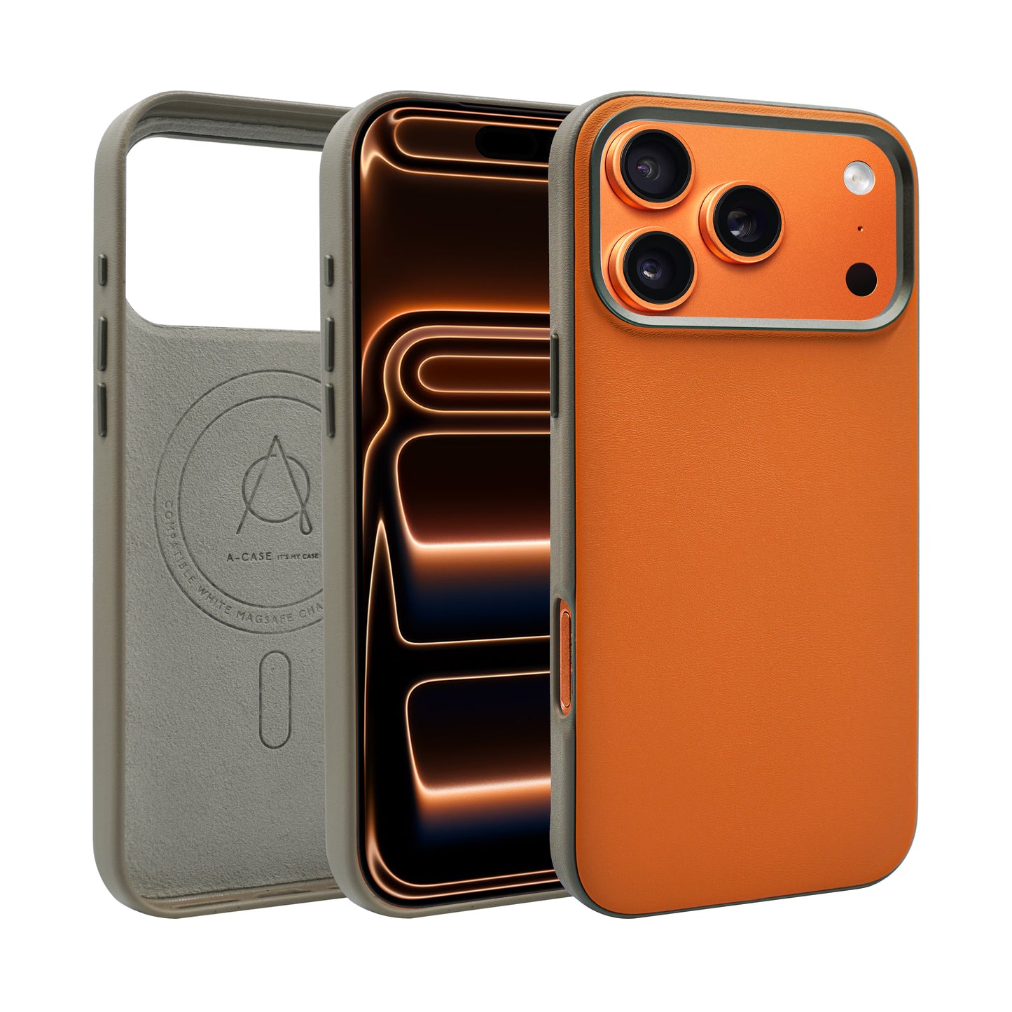 Kilyos Vegan Leather Case For iPhone 17 Series - Black