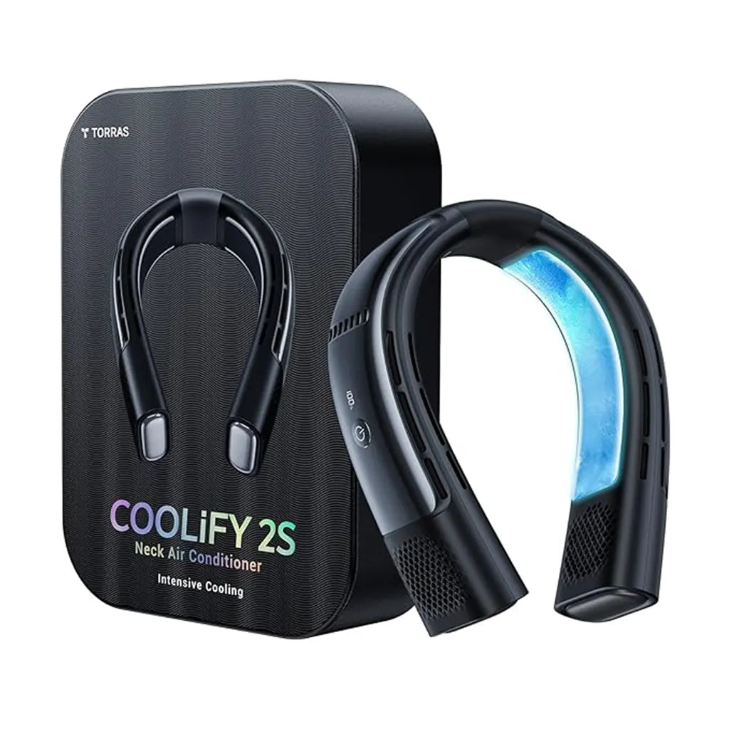 COOLIFY 2S Neck Air Conditioner -Black