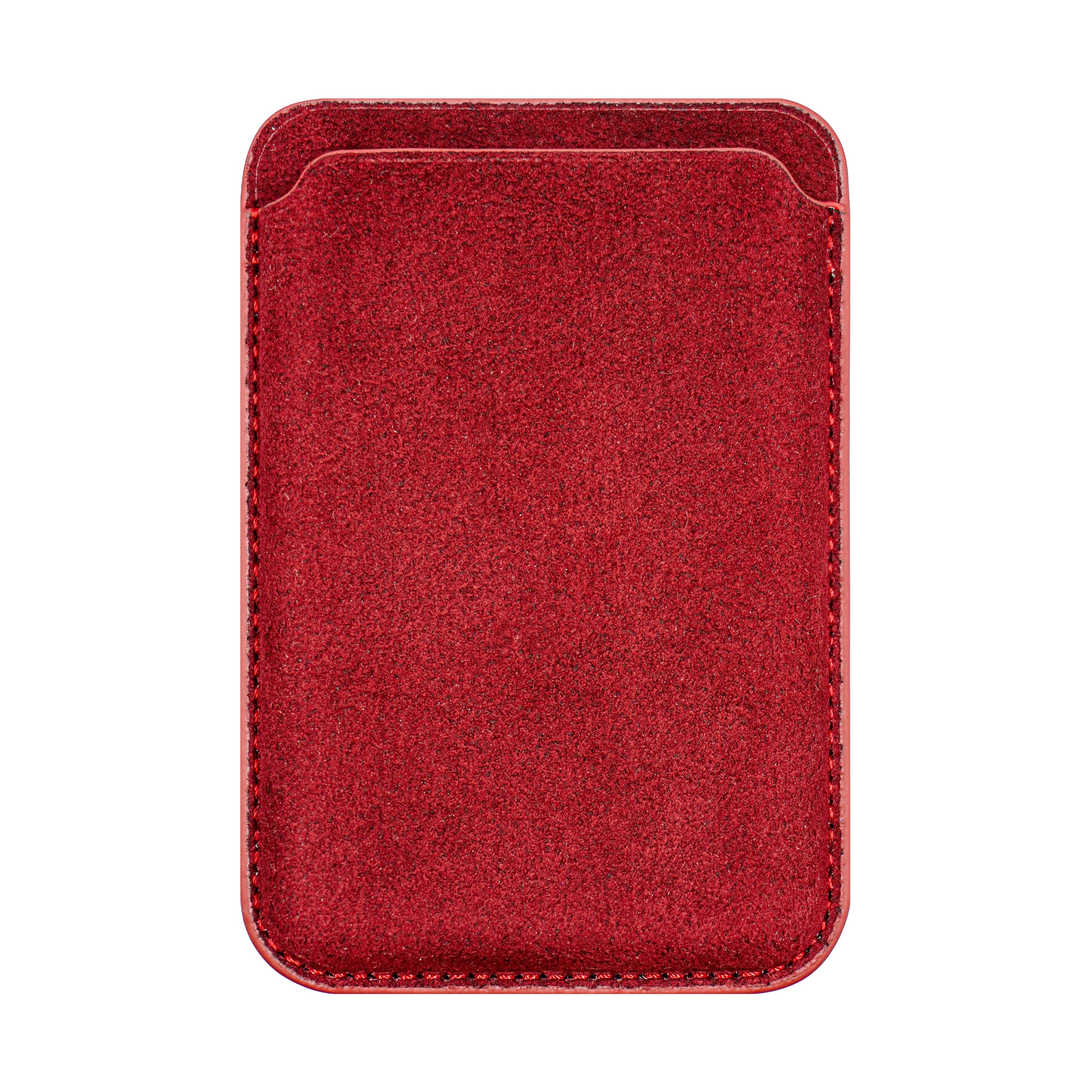 A-Case Alcantara Leather Premium Magnetic Card Holder - Kadife