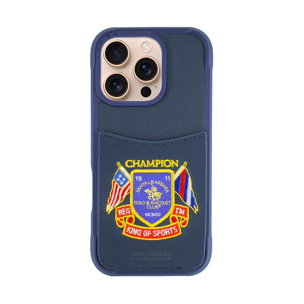 Santa Barbara Polo & Racquet Club Abner Series Case for iPhone 16 Series - Black