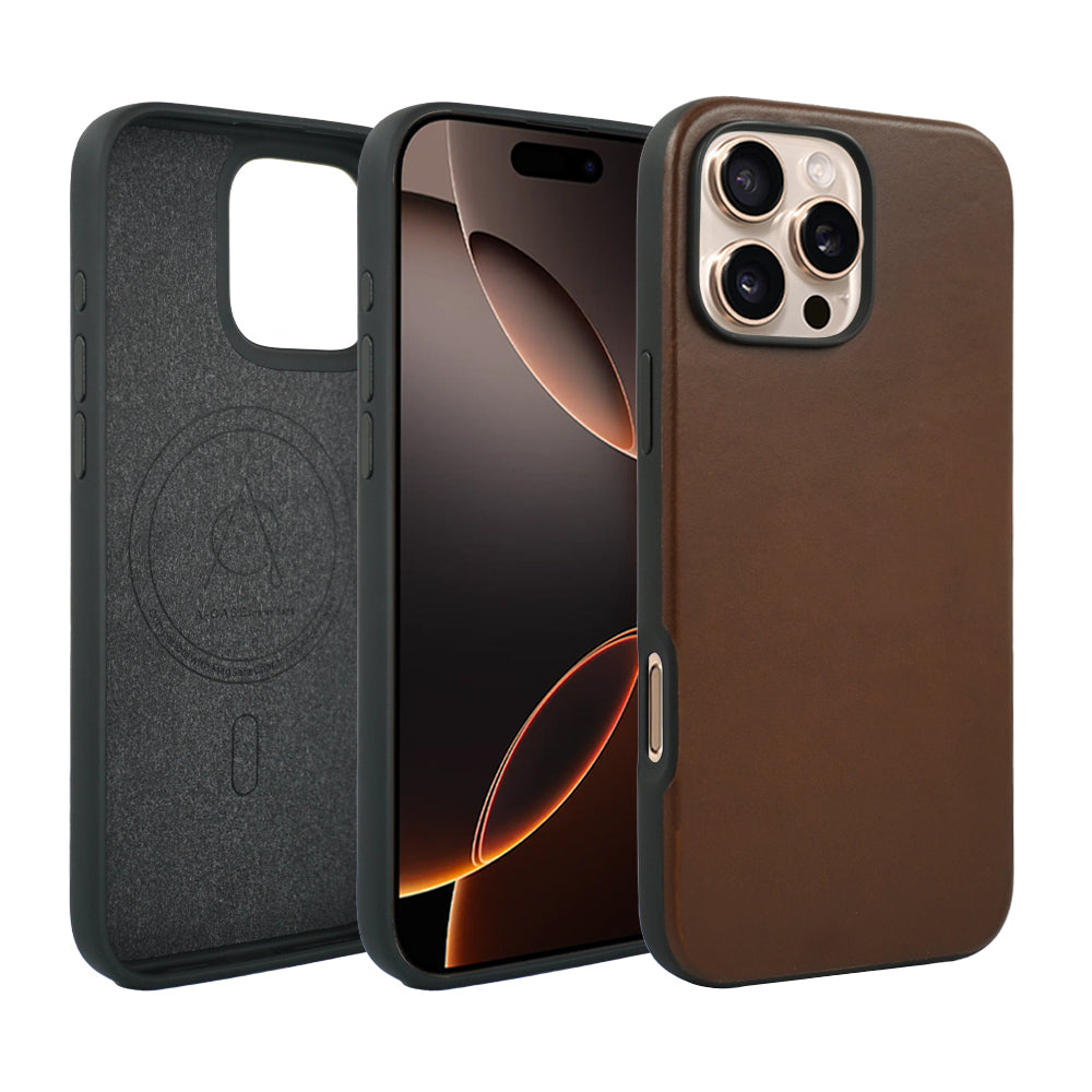 A-Case American Leather Case for iPhone 16 Pro Max - Elmas