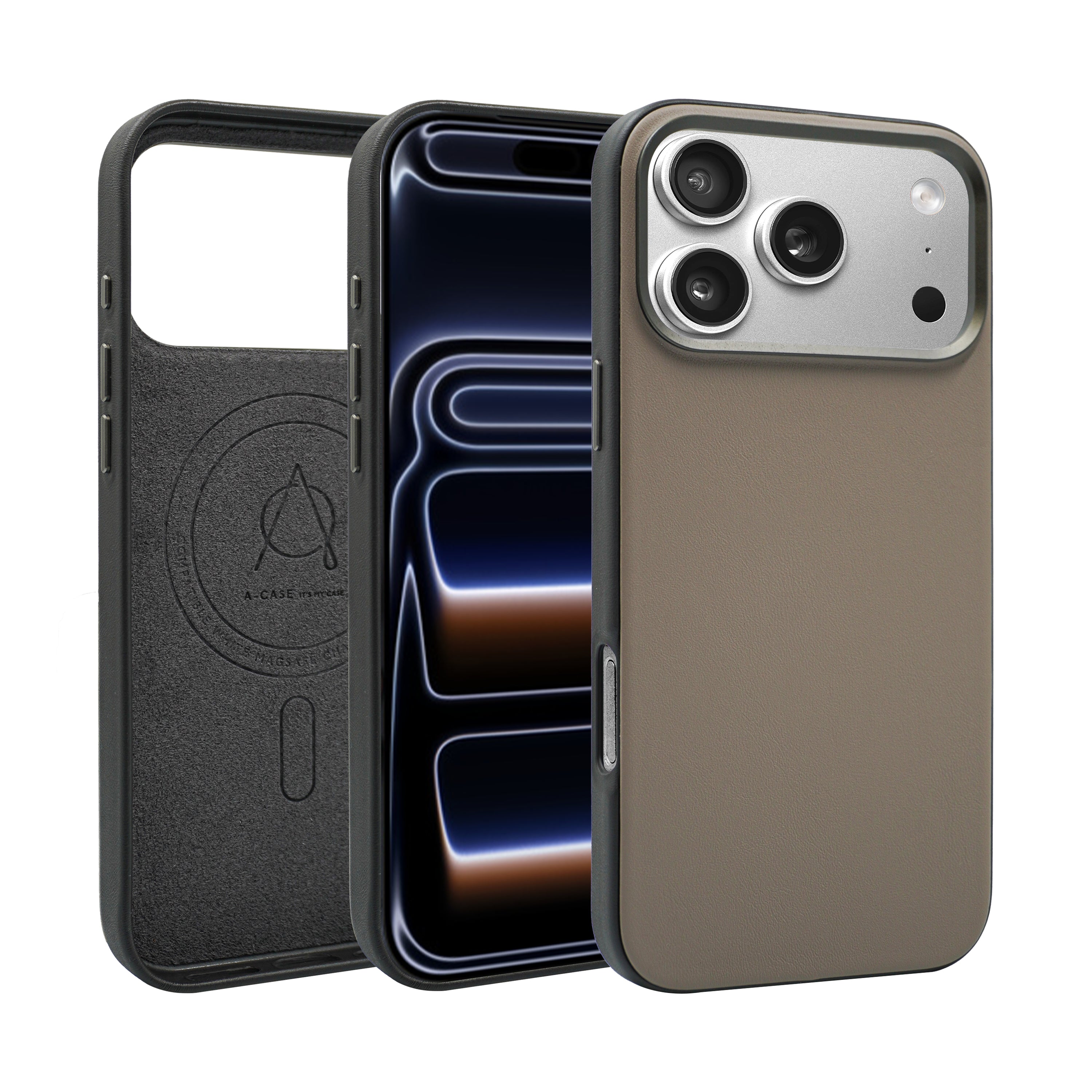 A-Case Vegan Leather Case For iPhone 17 Pro Max - Kilyos