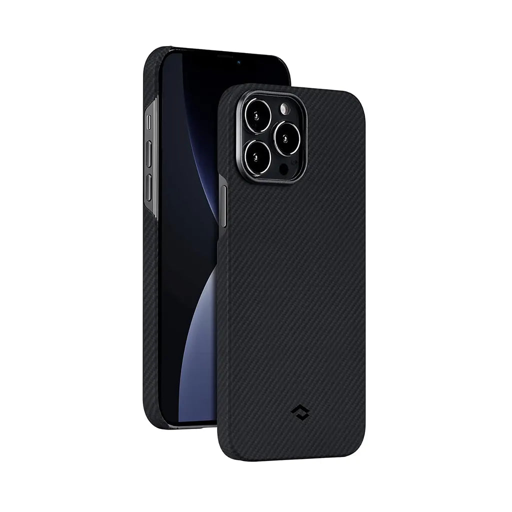 Pitaka Ultra Thin Case Compatible with iPhone 13 Pro 6.1 Inch-Black/Grey