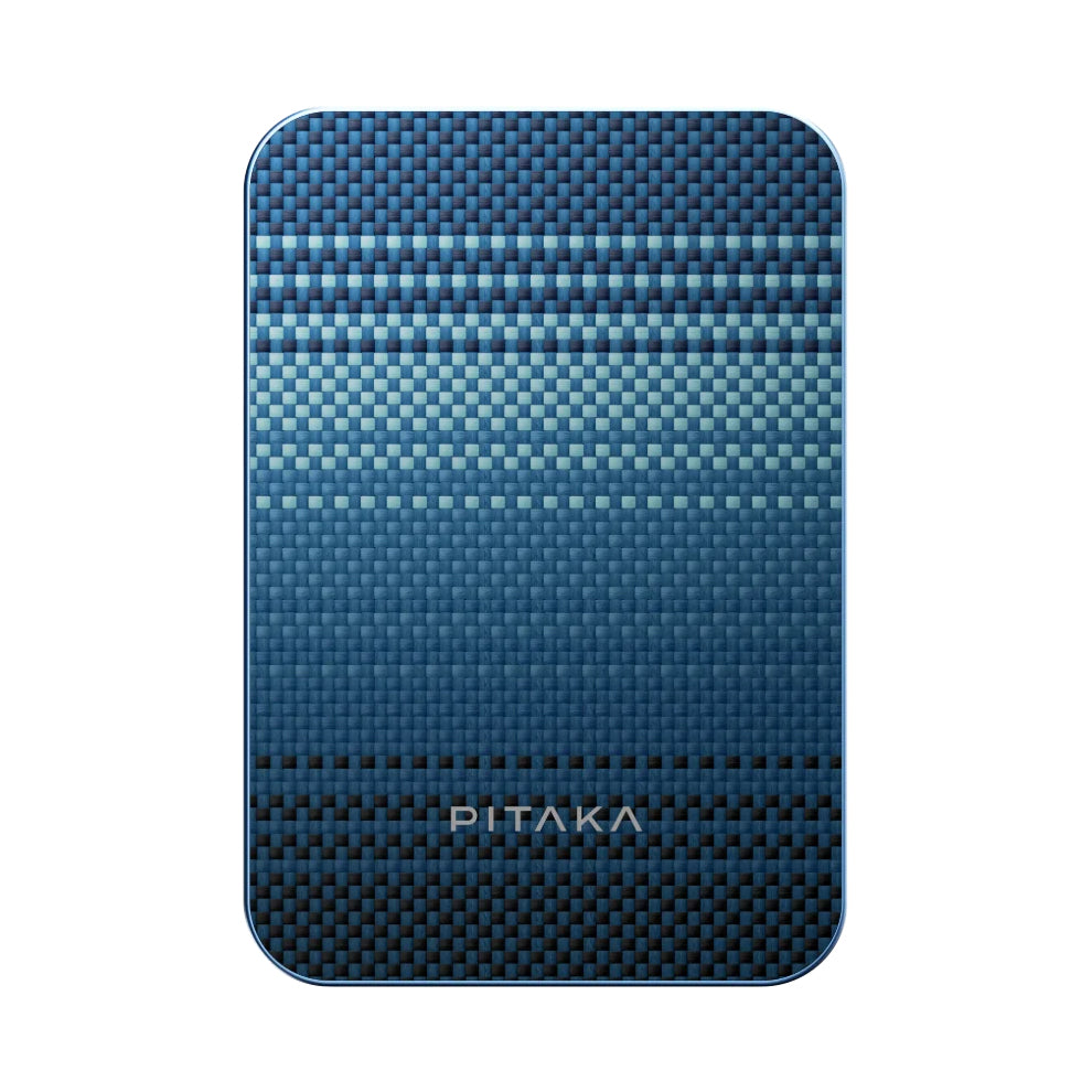 Pitaka Aramid Fiber Magnetic Power Bank - Black/Gray