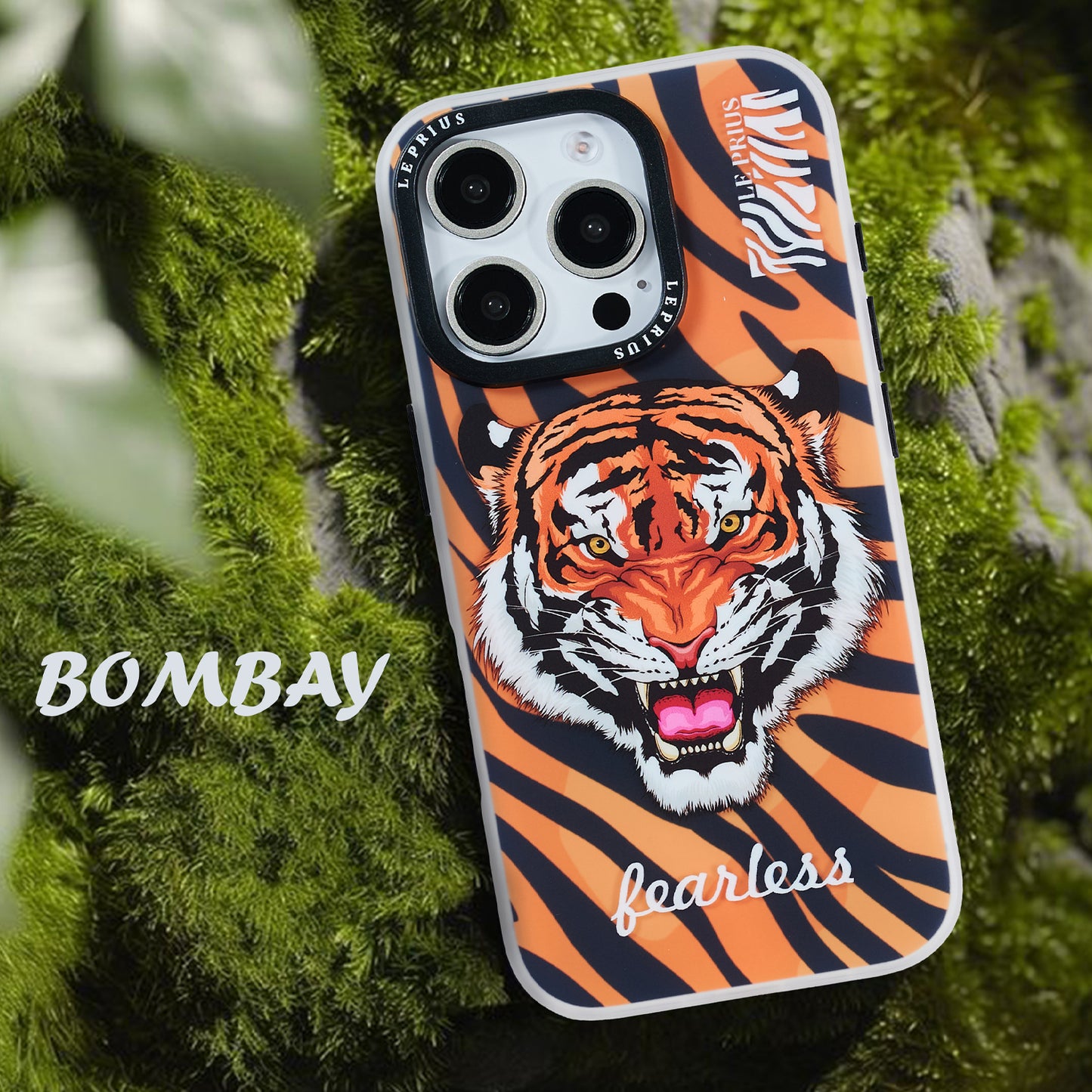Le Prius Bombay IMD Print Case For iPhone 16 Series - Tiger