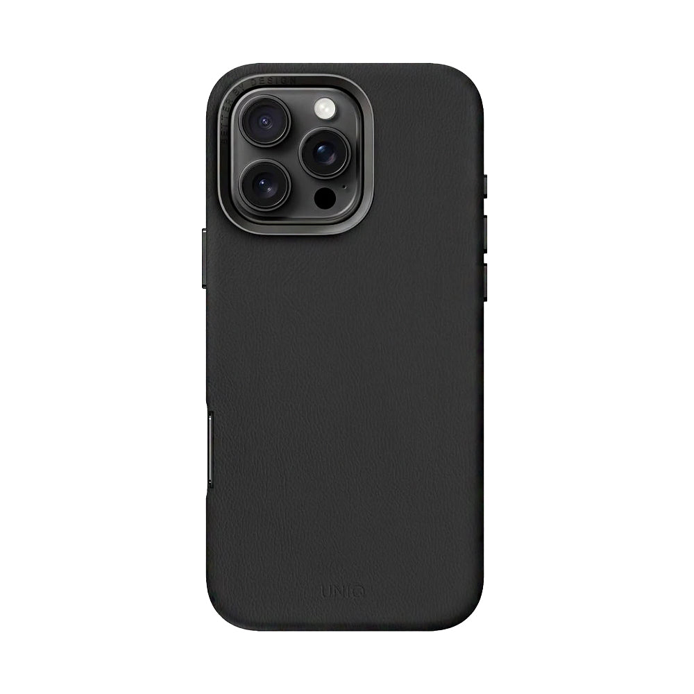 Uniq Lyden Vegan Leather Case For iPhone 16 Series - Dark Peach