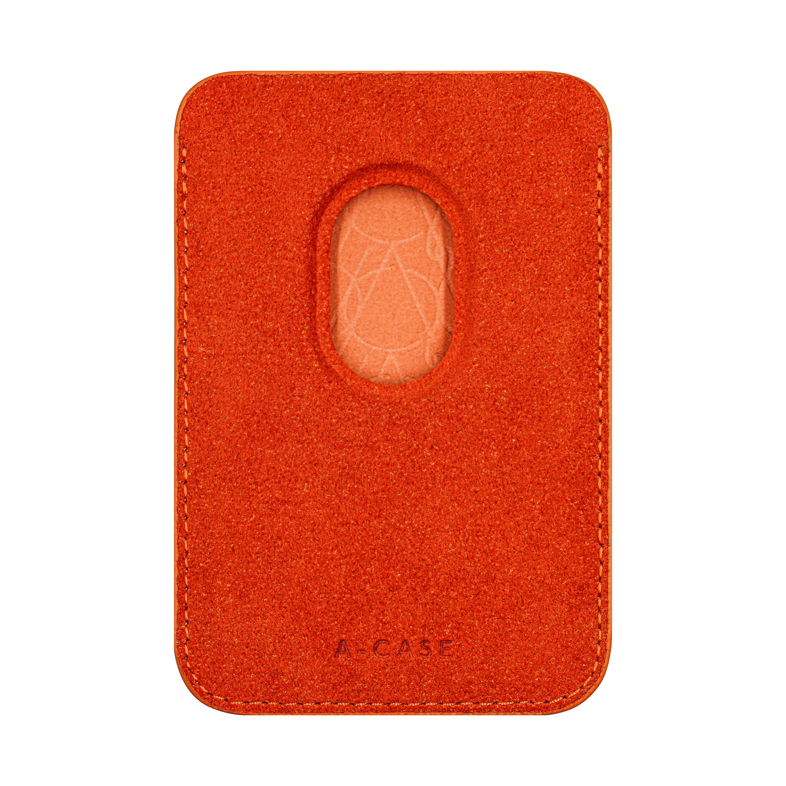 A-Case Alcantara Leather Premium Magnetic Card Holder - Kadife