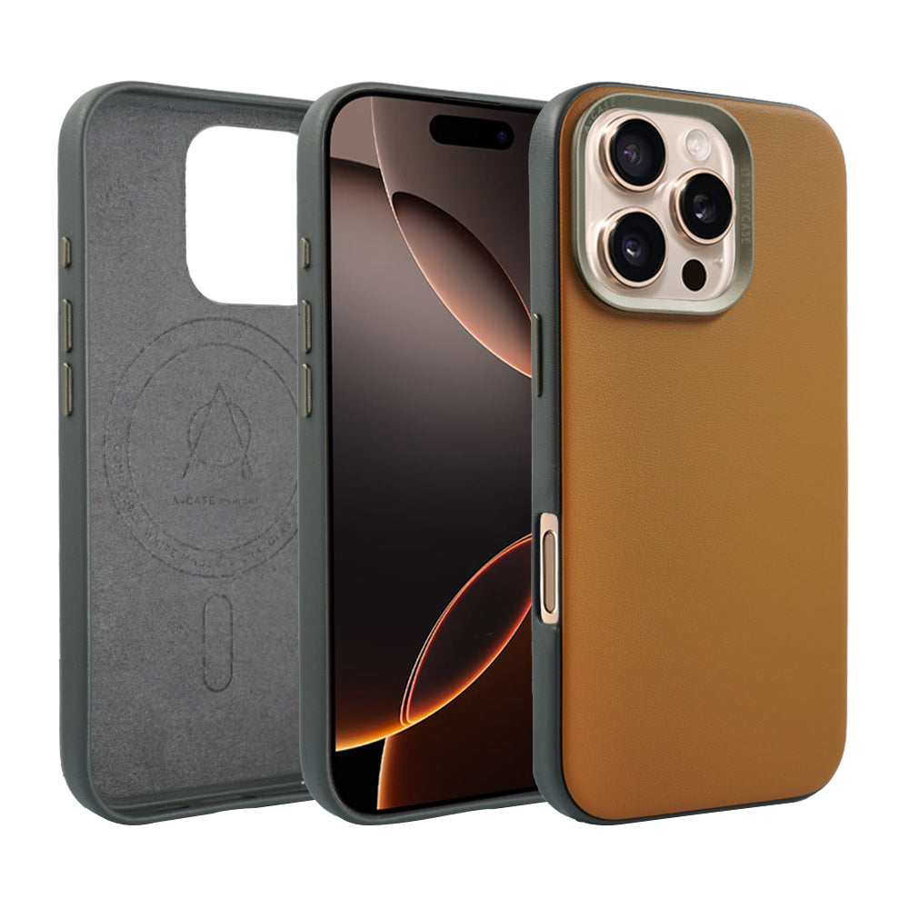 A-case Kilyos case for iPhone 16 Series - Beige