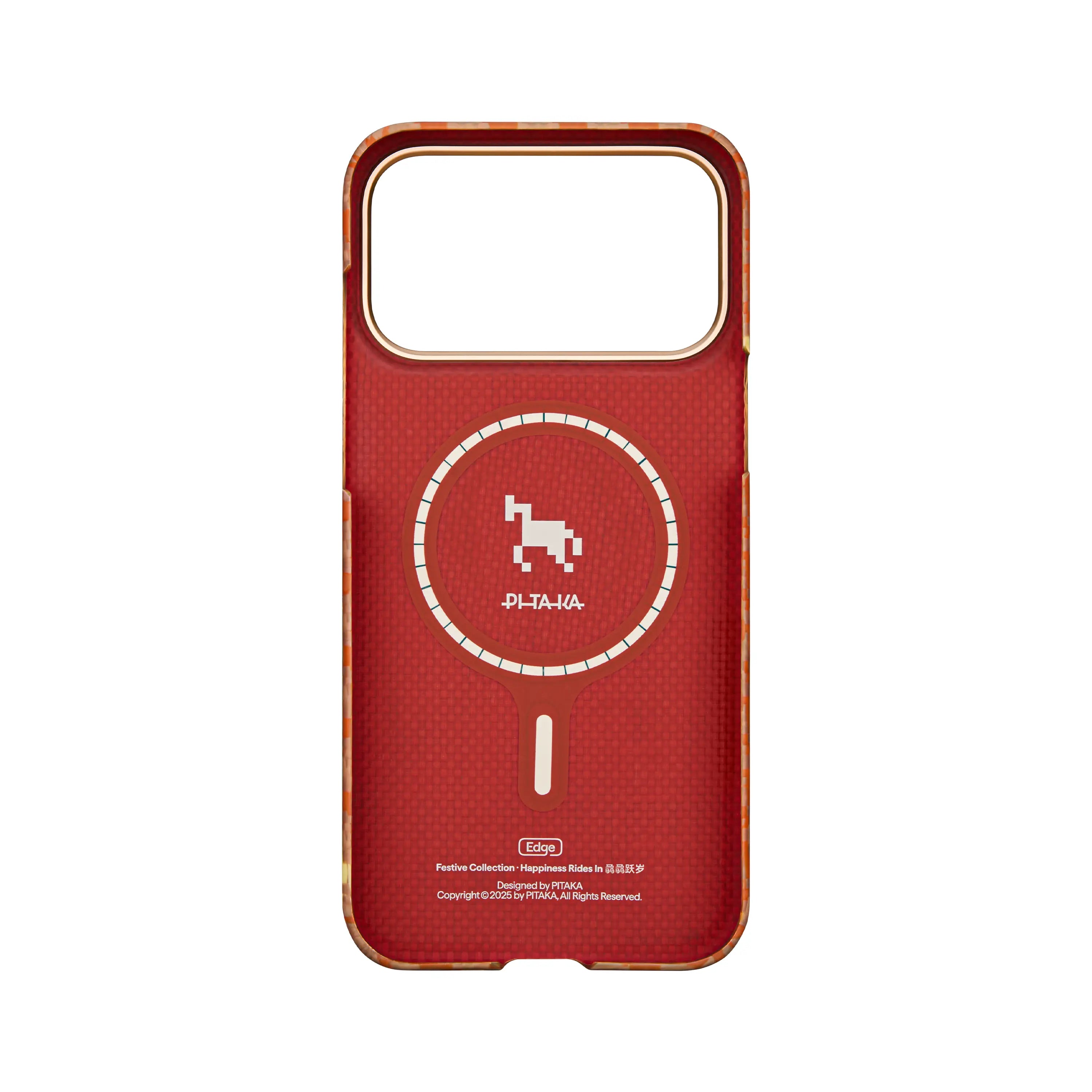 Pitaka Ultra-Slim Case With PitaTap Camera Control for iPhone 17 Pro Max - Amber