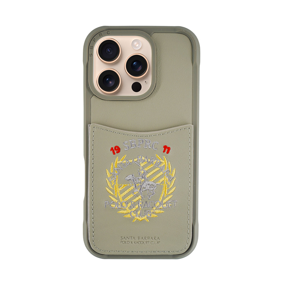 Santa Barbara Polo & Racquet Club Abner Series Case for iPhone 16 Series - Black