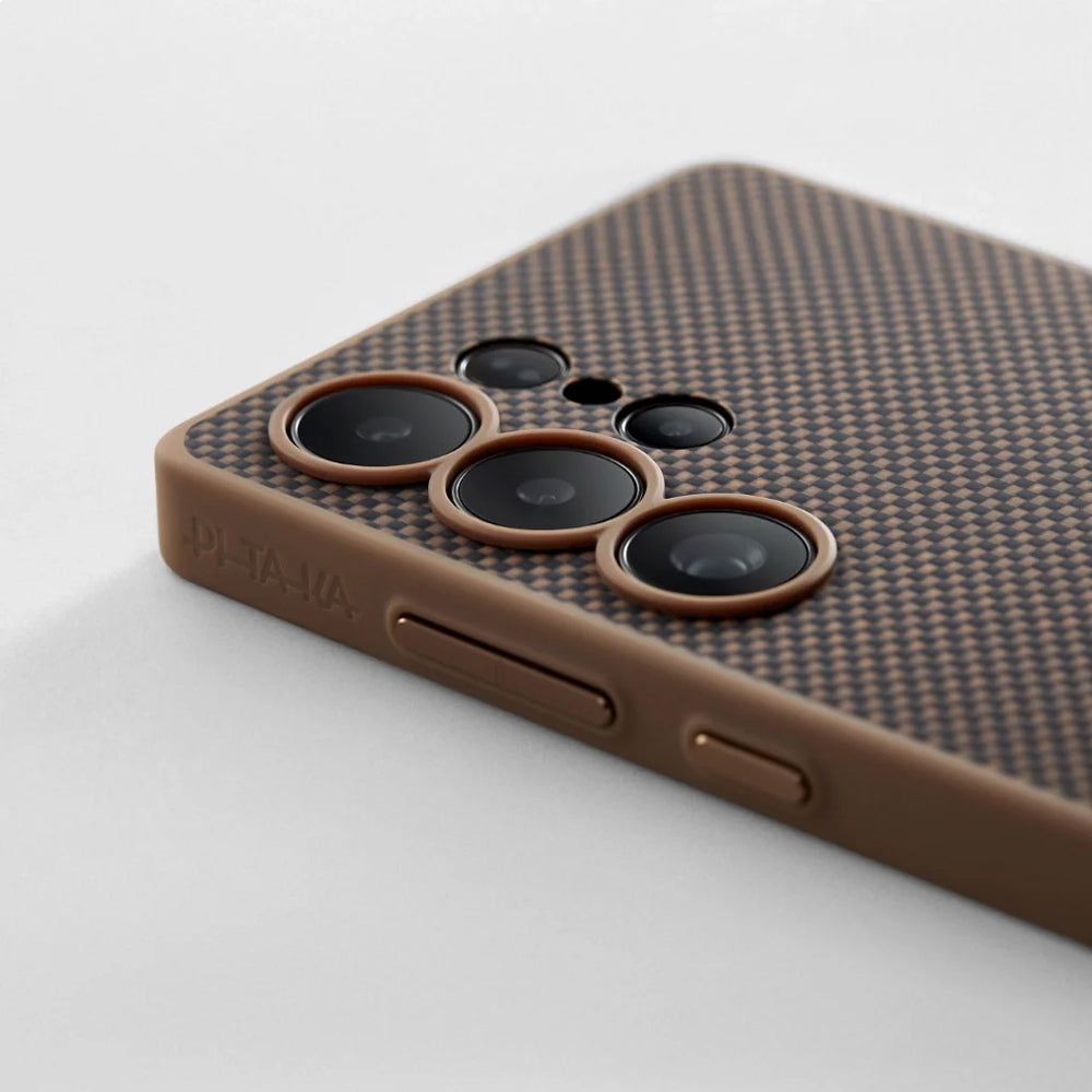 Pitaka PinButton Case for Samsung Galaxy S25 Ultra - Gold