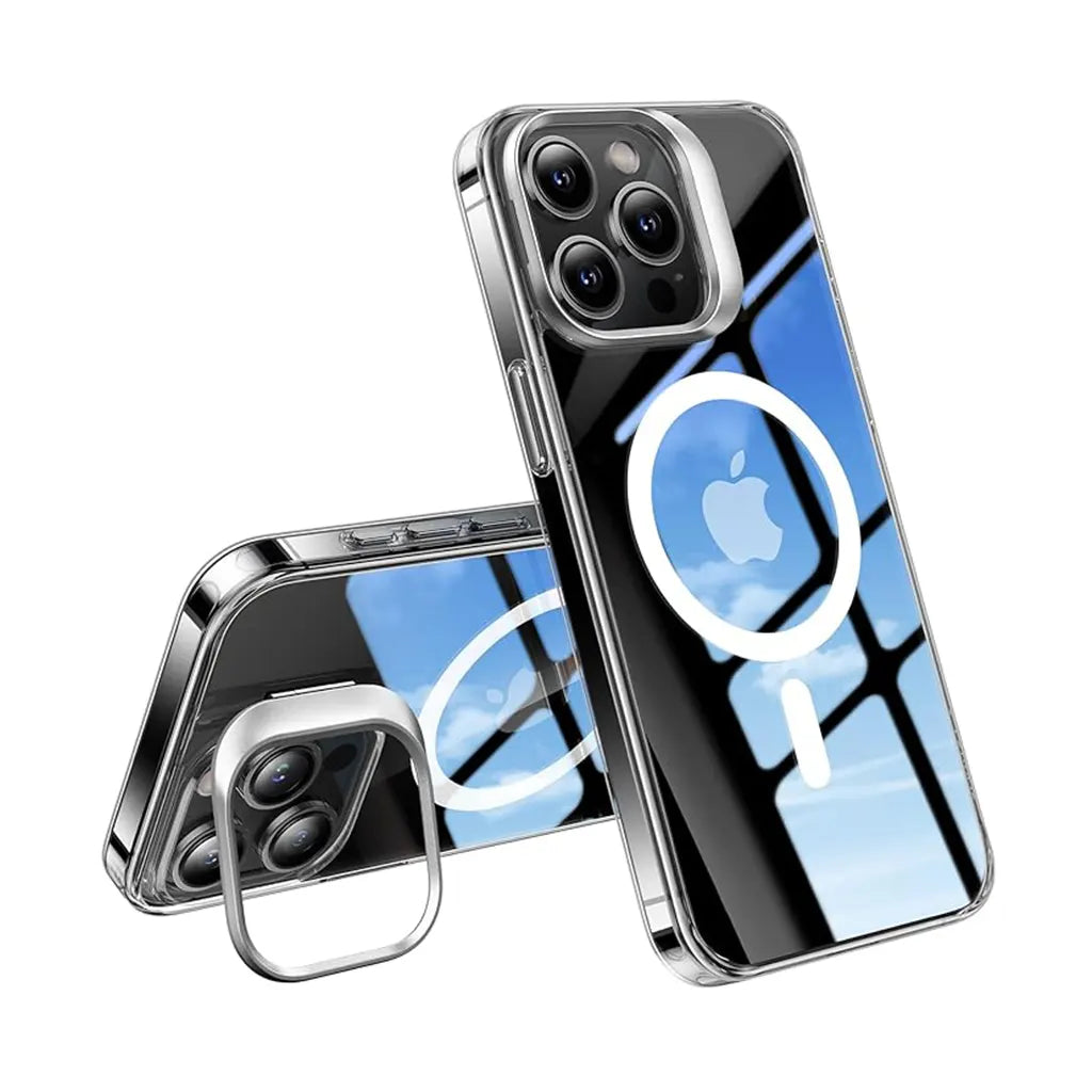 Magnetic iPhone 15 Pro Case -Clear