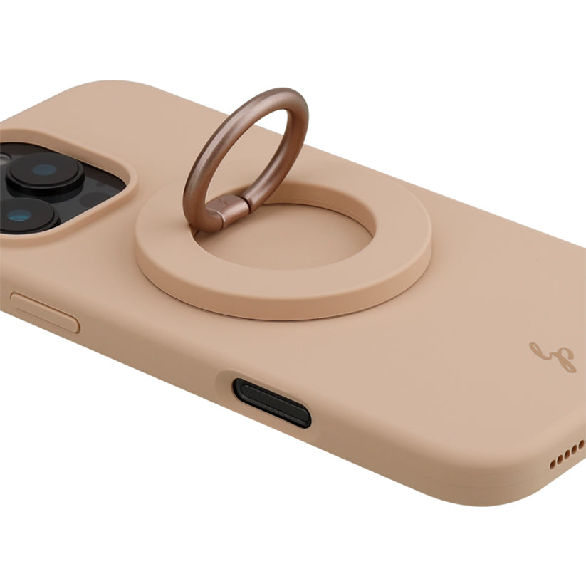 Le Prius Magsafe Magnetic Grip Holder With Adjustable Kickstand - Gold