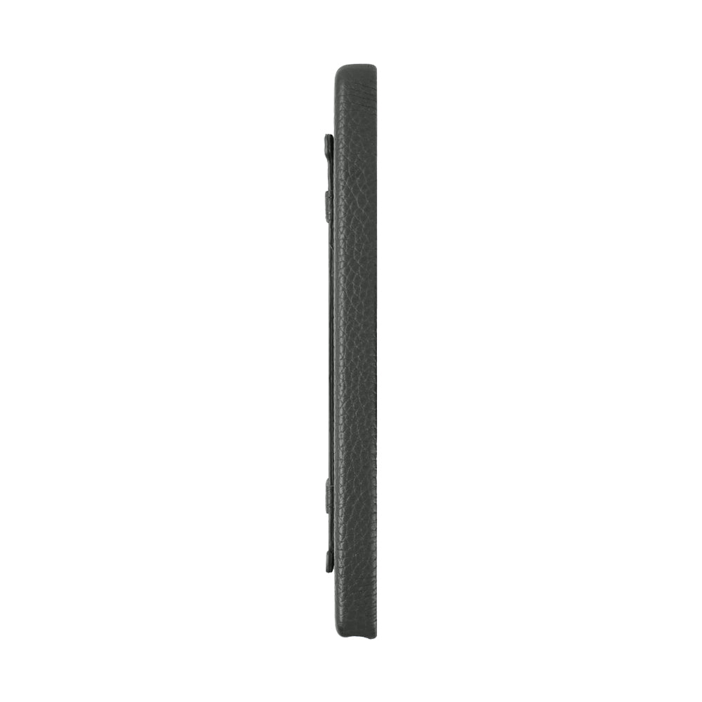Amur Pro Leather Case For S25 Ultra - Black/BlackSnake