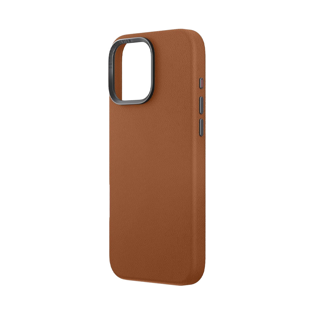 Uniq Lyden Vegan Leather Case For iPhone 16 Series - Brown