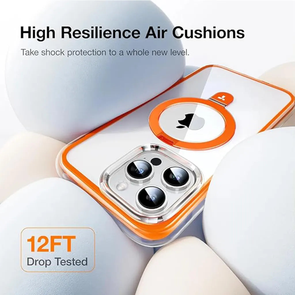 UPRO Ostand SS Air-Castle Magnetic Case For iPhone 15 Pro
