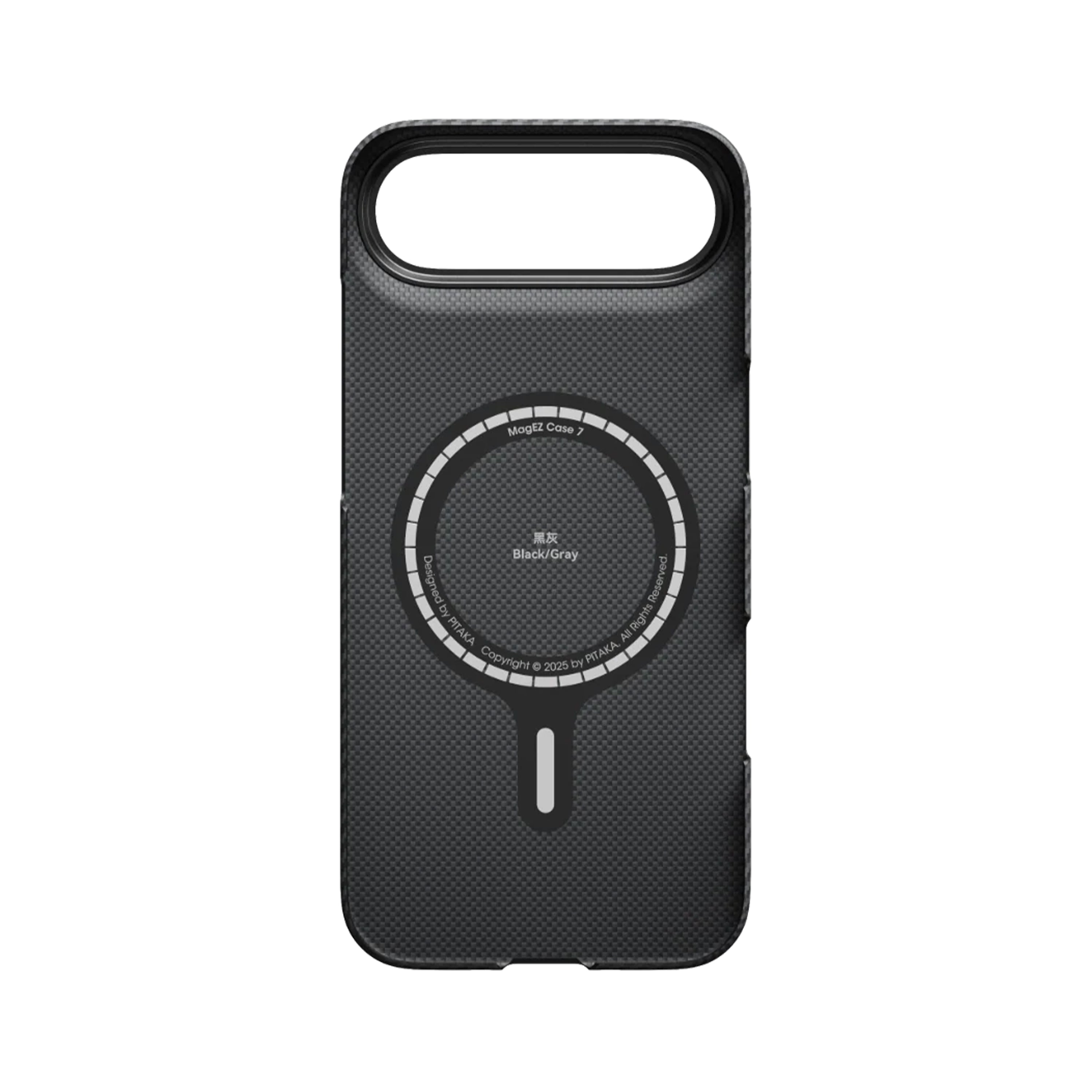 Pitaka Ultra-Slim Case for iPhone Air - Black/Gray