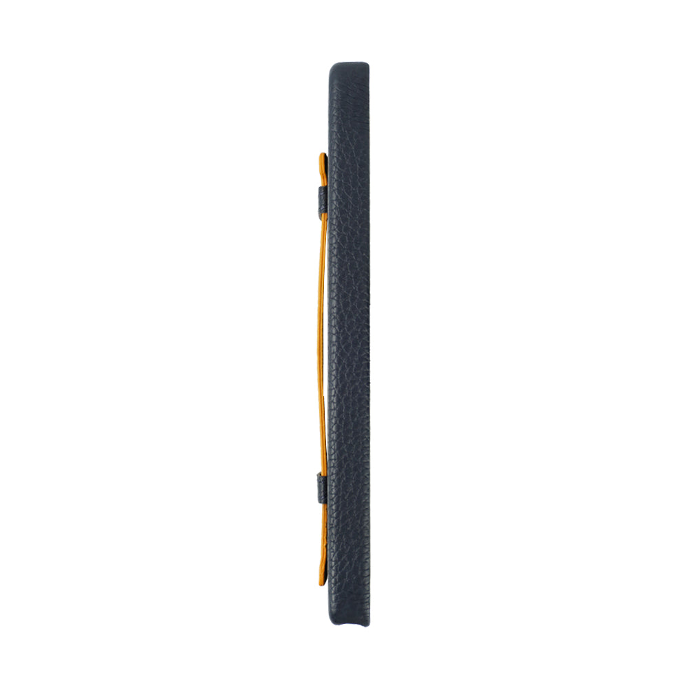 Amur Pro Leather Case For S25 Ultra - Blue/Yellow
