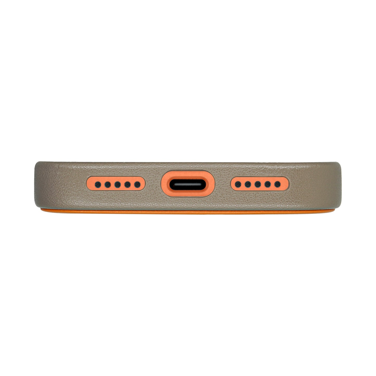 Kilyos Vegan Leather Case For iPhone 17 Series - Orange