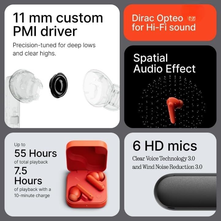 CMF Buds 2 Wireless Earbuds - Black