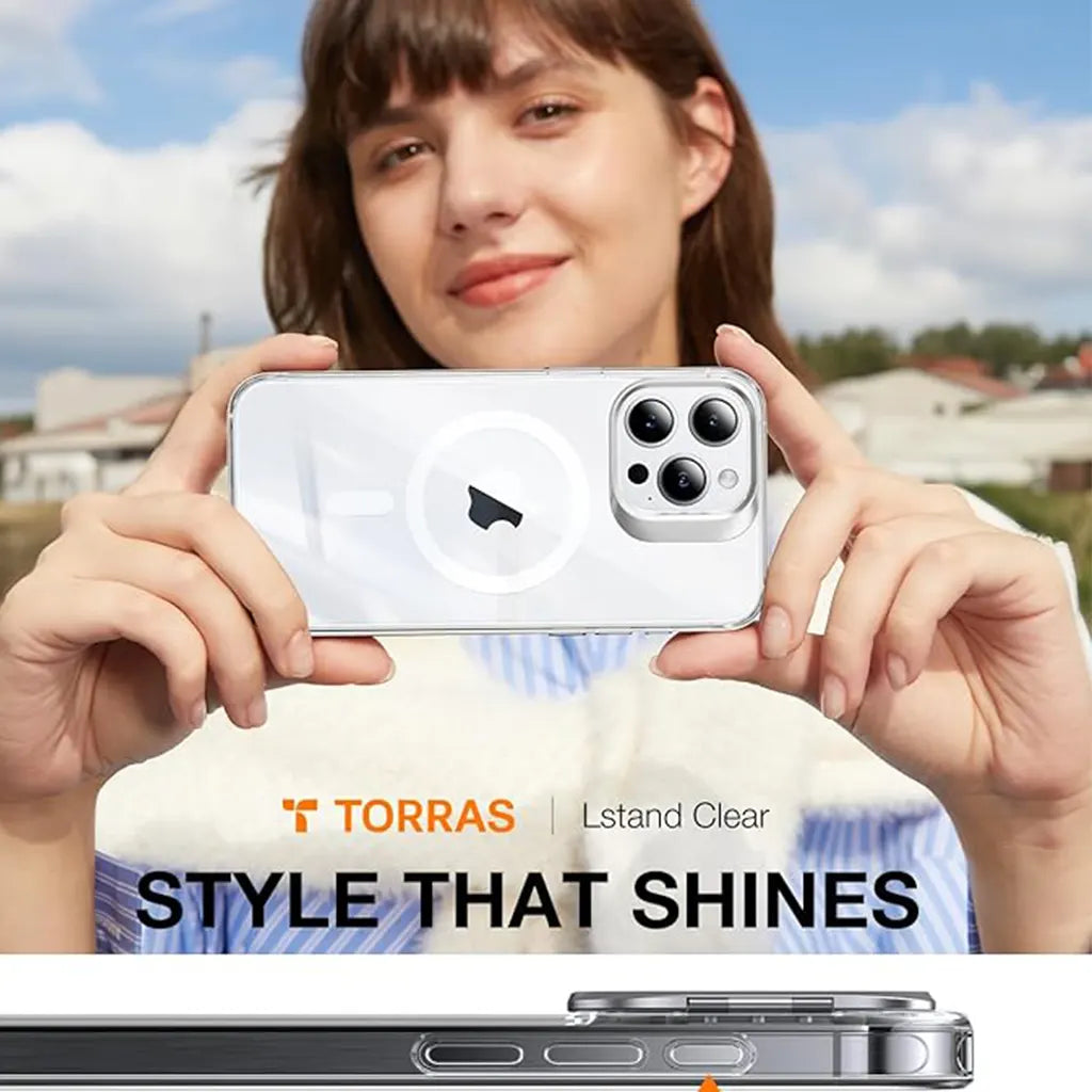 Magnetic iPhone 15 Pro Case -Clear
