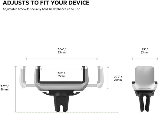 Belkin F7U017Bt Car Vent Mount For Smartphones