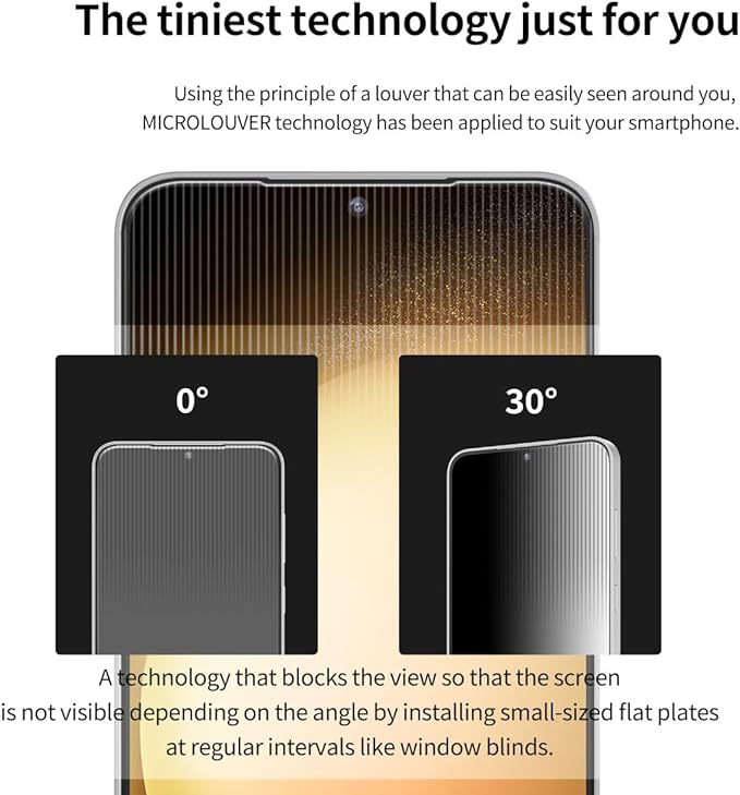araree Samsung Galaxy S24 Ultra PRIVACY Screen Protector Full Cover