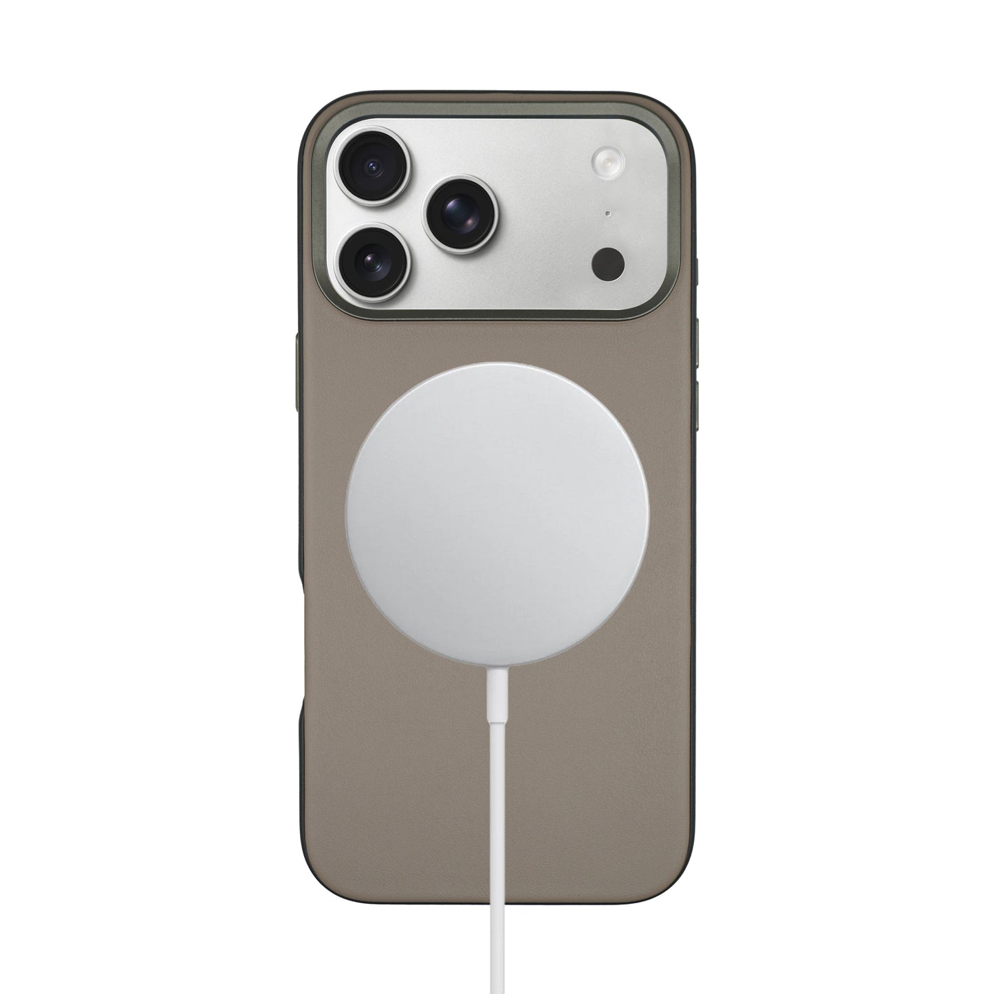 Kilyos Vegan Leather Case For iPhone 17 Series - Gray