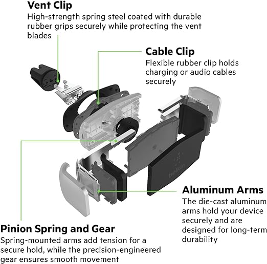 Belkin F7U017Bt Car Vent Mount For Smartphones