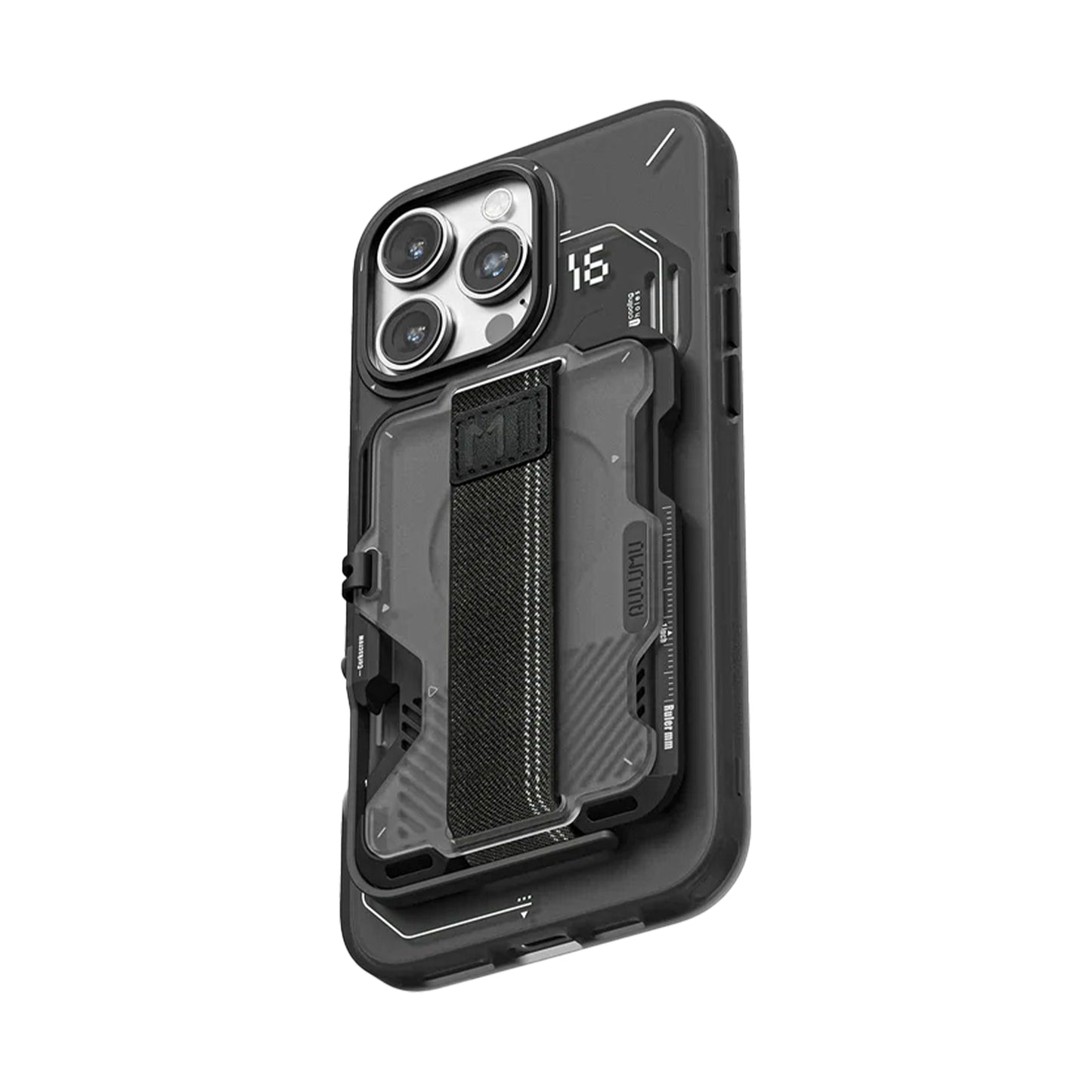 Aulumu G03 Multi-Tool Magnetic Metal Wallet Frosted Cover MagSafe