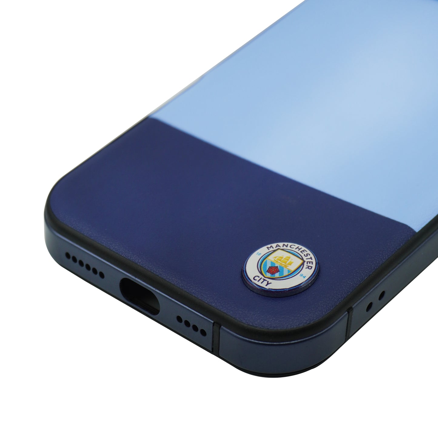 Manchester City FC Heritage Leather Case For iPhone 17 Series