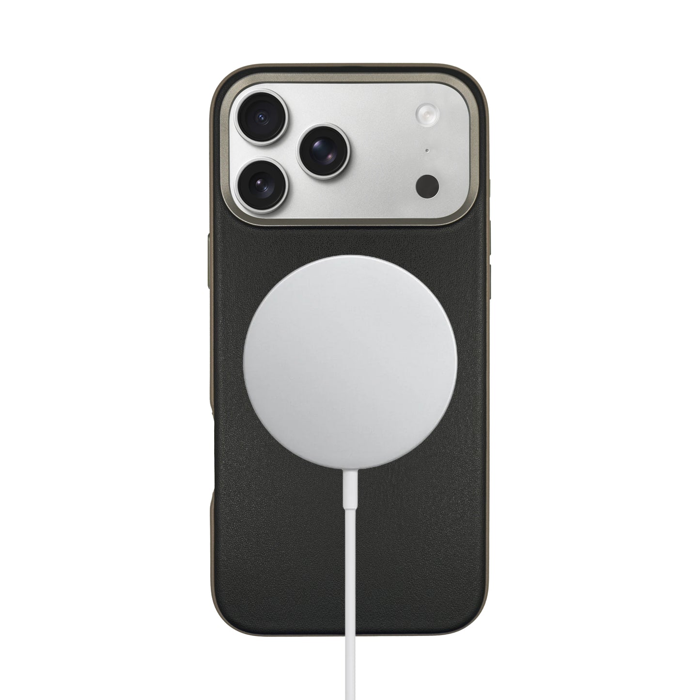 Kilyos Vegan Leather Case For iPhone 17 Series - Black