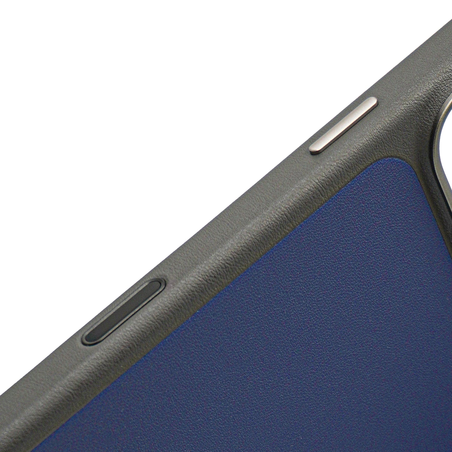 Liva Vegan Leather Case For iPhone 17 Pro Max - Blue