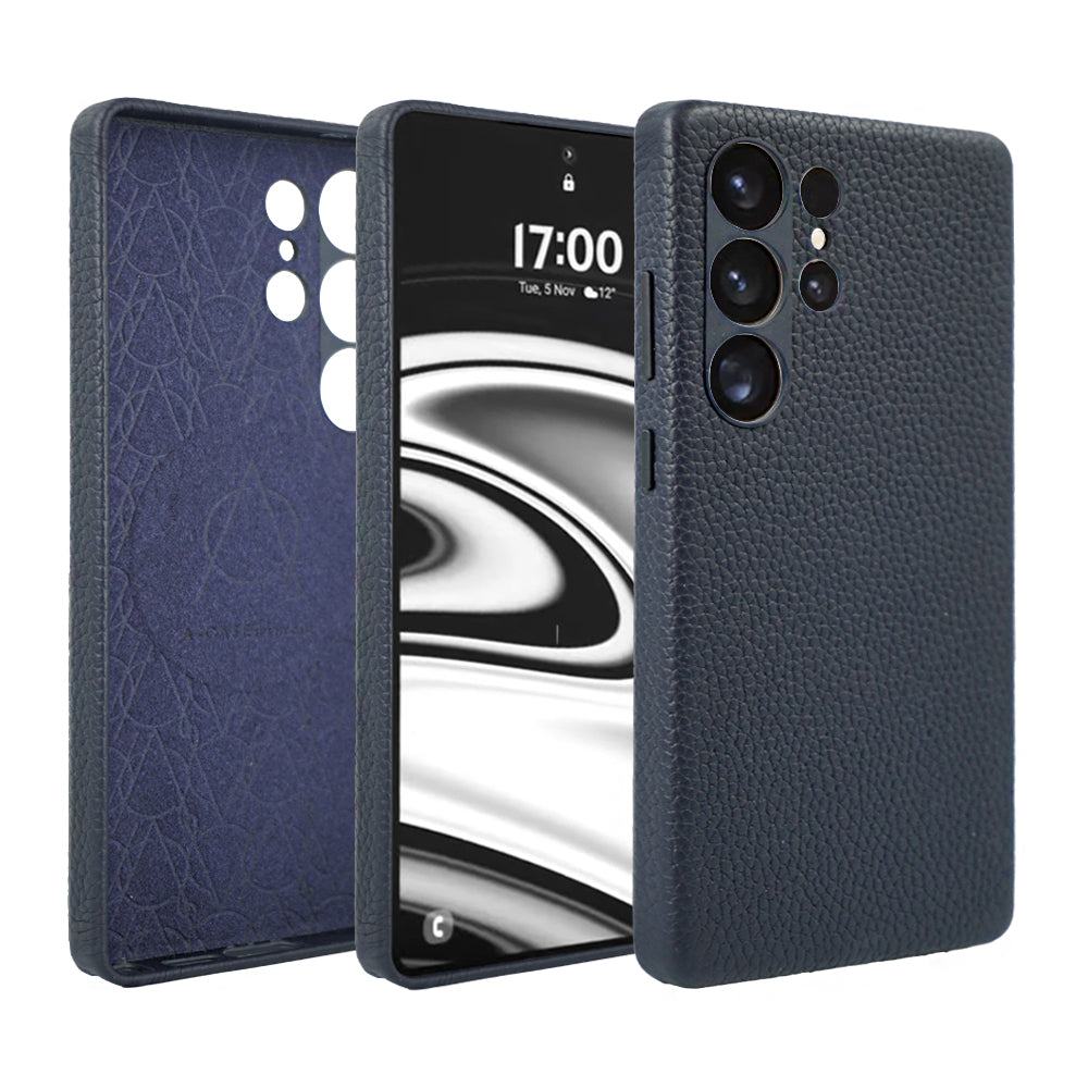 A-Case Genuine Leather Case for Galaxy S25 Ultra - Amur