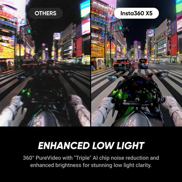 insta360 X5 Action Camera Waterproof
