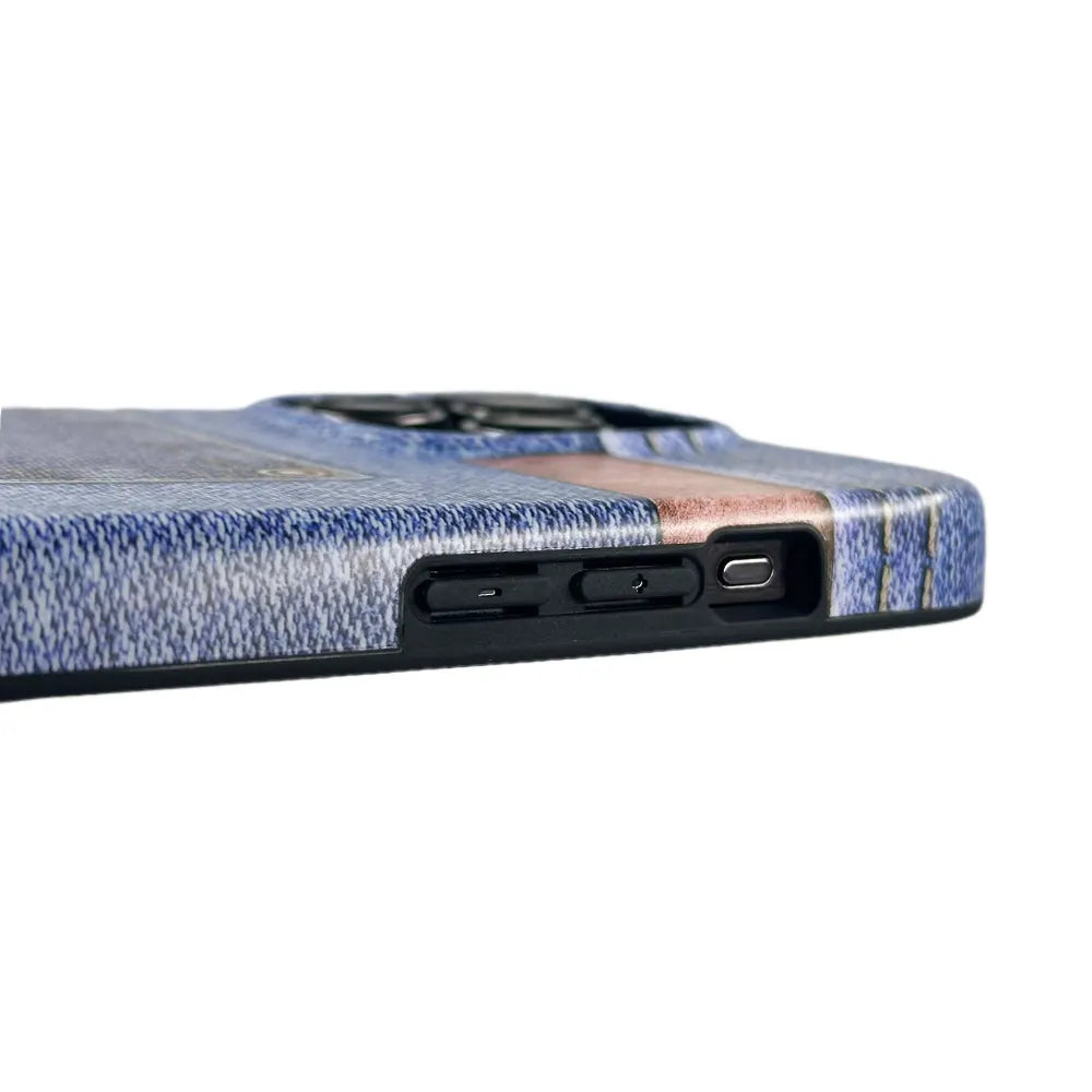 Denim Series For iPhone 15 Pro Max - Blue