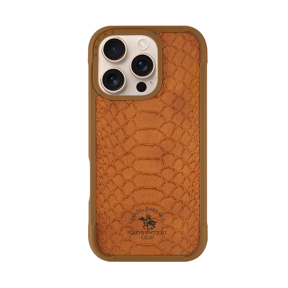 Santa Barbara Polo & Racquet Club Knight Series Case for iPhone 16 Series - Gray