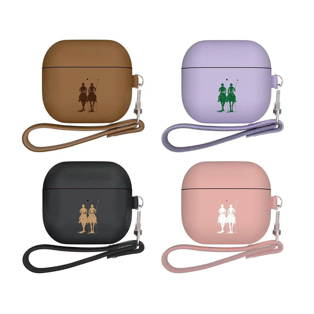 Santa Barbara Polo & Racquet Club Orwell Case for Apple AirPods 4 - Purple