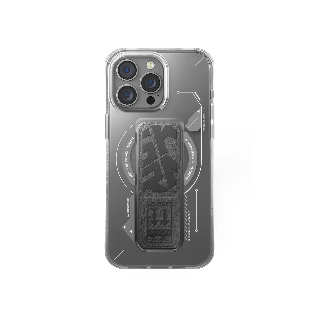 Skinarma HELIO Mag-Charge iPhone 16 Series with Grip Stand - Gold