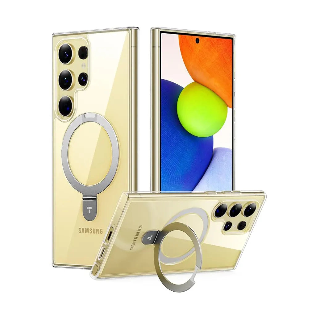 Magnetic Ostand Ring Case
