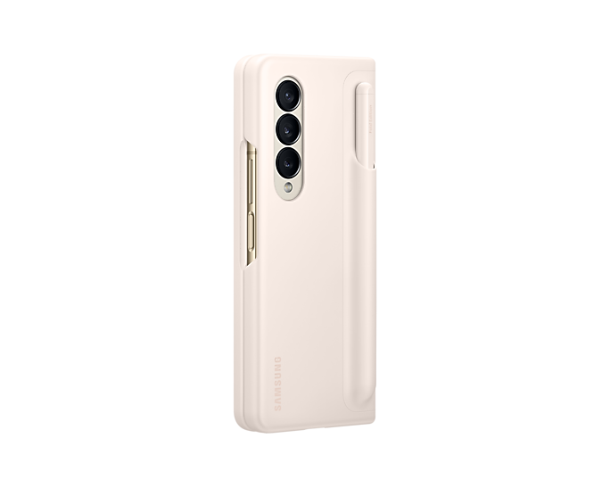 Galaxy Z Fold4 Standing Cover with Pen-Sand