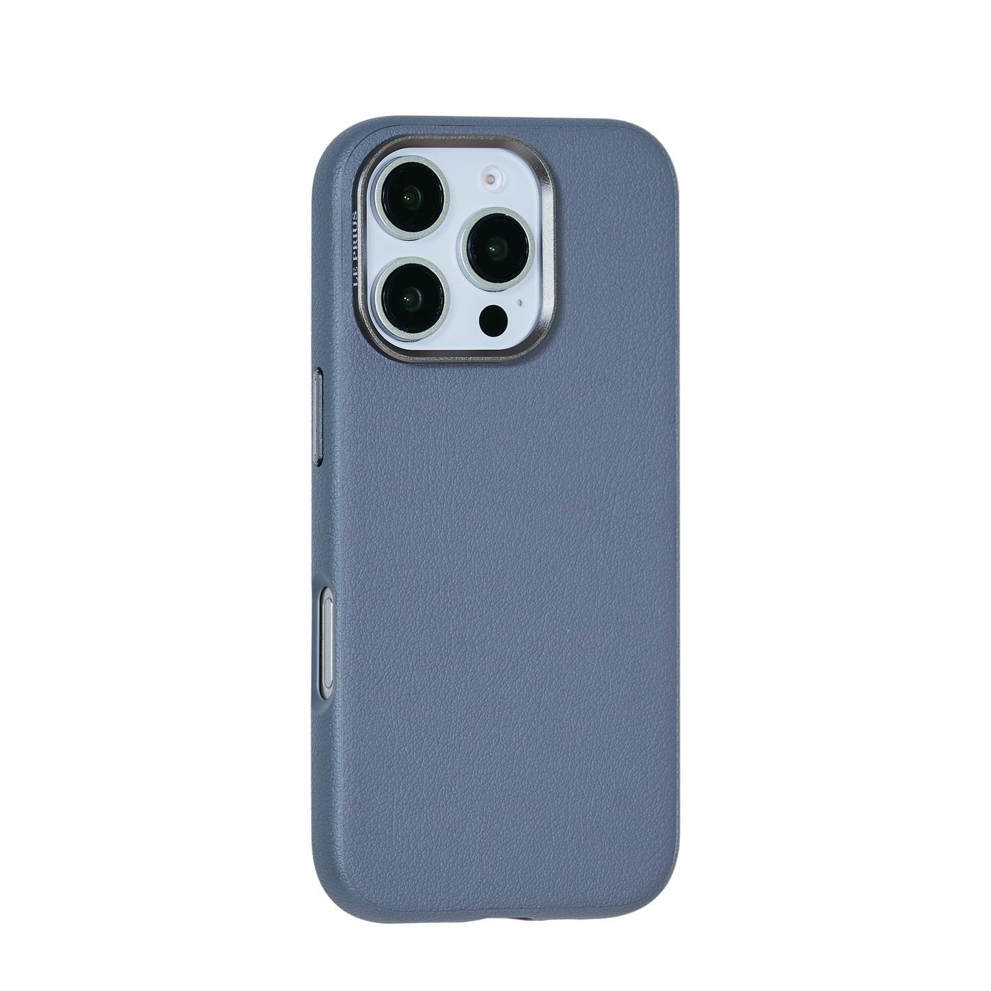 Le Prius Birman TPU Leather Case For iPhone 16 Series - Gray