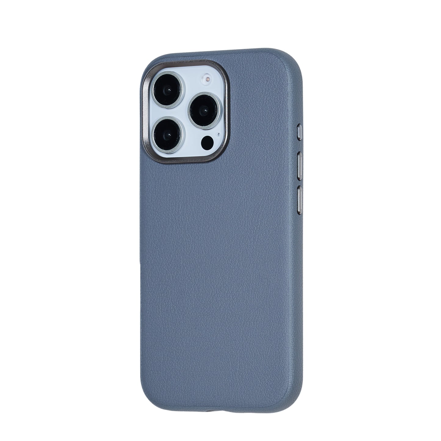 Le Prius Birman TPU Leather Case For iPhone 16 Series - Gray